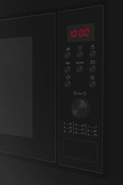 Мікрохвильова піч вбудовувана Hansa AMGB20E2GB, чорний (AMGB20E2GB) - изображение 4