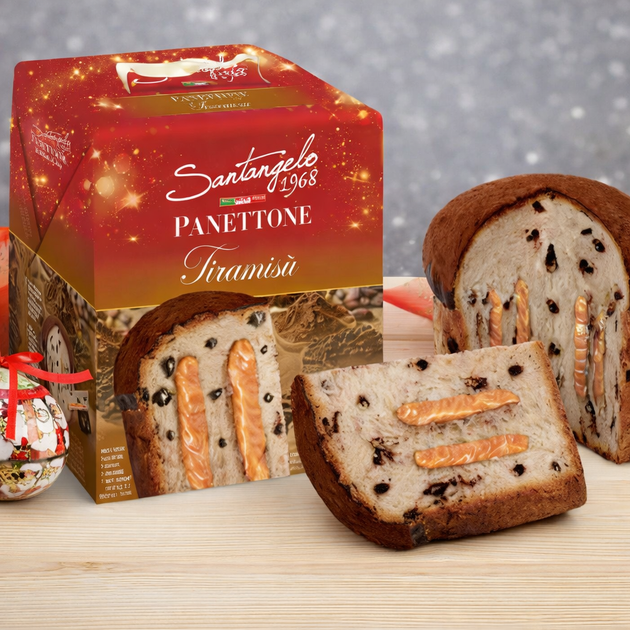 Santangelo Panettone со вкусом тирамису 908 г - Фото 1 Santangelo Panettone со вкусом тирамису 908 г - изображение 1