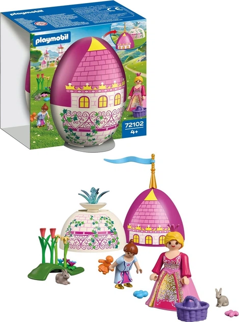 Набір іграшок Playmobil Easter Eggs Принцеса 72102 (4008789721020) - зображення 3