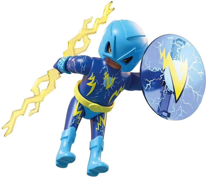 Набір іграшок Playmobil Hero Blue Voltage - Громовий герой 71836 (4008789718365) - зображення 2