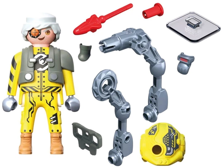 Набір іграшок Playmobil Hero Mr. Mechanic 71837 (4008789718372) - зображення 3