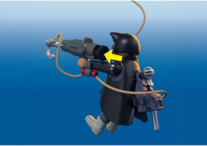 Набір іграшок Playmobil Hero Silver Hook 71835 (4008789718358) - зображення 5