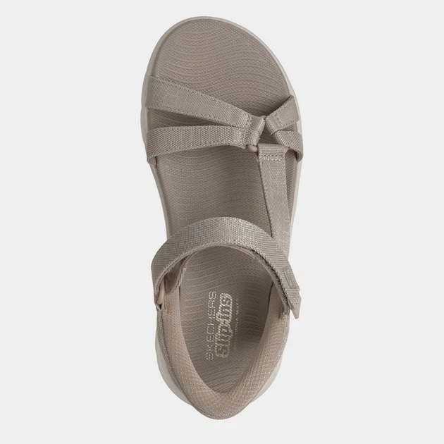 Женские сандалии Skechers 141481W TPE 40 (10US) 27 см Бежевые (199252339072) - изображение 5