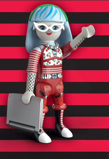 Набір іграшок Playmobil Monster High Ghoulia Yelps 71997 (4008789719973) - зображення 3