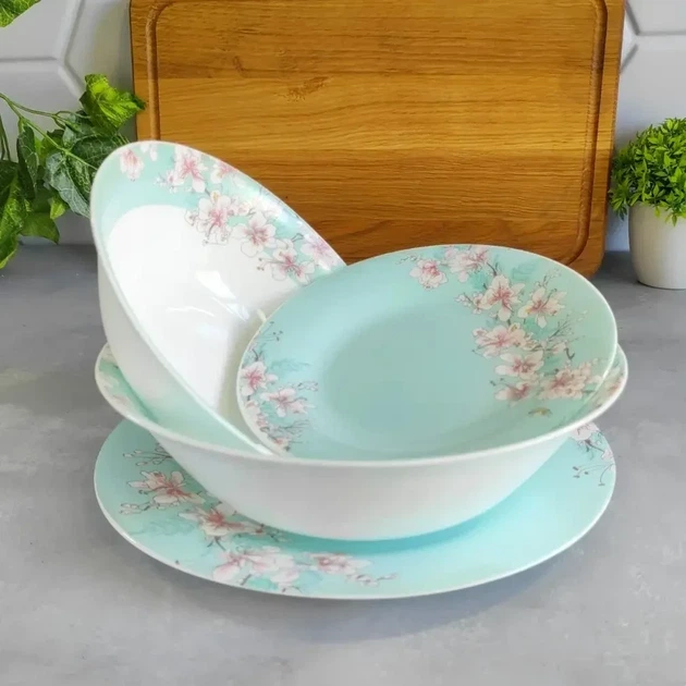 Сервиз столовый Maestro Spring mood из 19 предметов (MR-30062-19S) - изображение 4