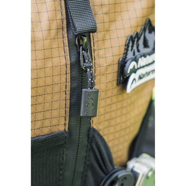 Рюкзак туристичний Naturehike Helium 30+5 л коричневий - зображення 5