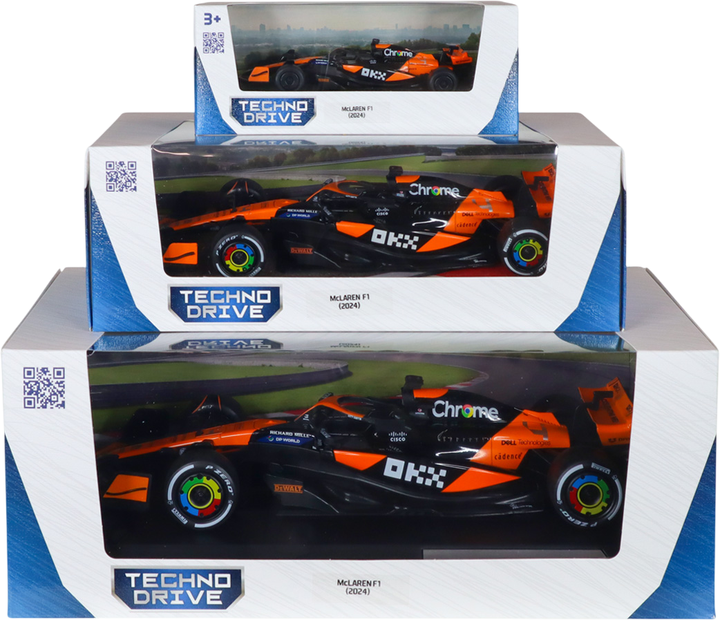 Автомодель Techno Drive McLaren F1 2024 1:18 (250936MLF1) - изображение 11