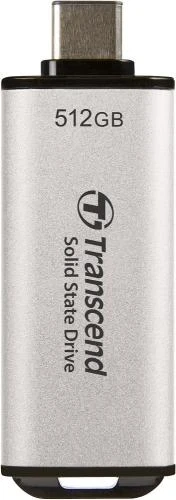 Зовнішній накопичувач SSD, 512Gb, Transcend ESD300, Silver (TS512GESD300S) - зображення 2