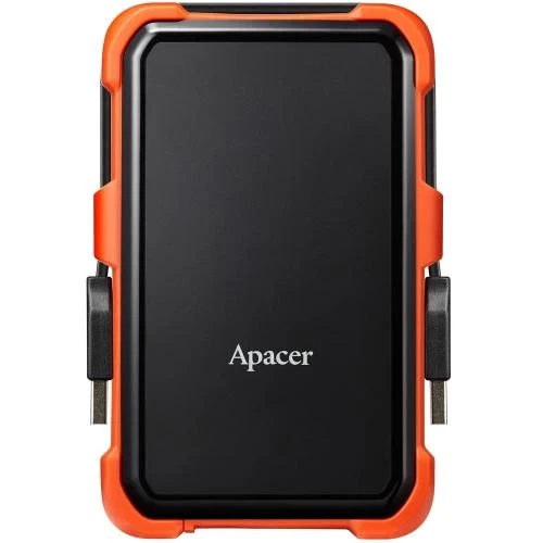 Зовнішній жорсткий диск 1Tb Apacer AC630, Black/Orange, 2.5', USB 3.2 (Gen 1), водонепроникний / ударостійкий (AP1TBAC630T-1) - Фото 1 Зовнішній жорсткий диск 1Tb Apacer AC630, Black/Orange, 2.5', USB 3.2 (Gen 1), водонепроникний / ударостійкий (AP1TBAC630T-1) - изображение 1