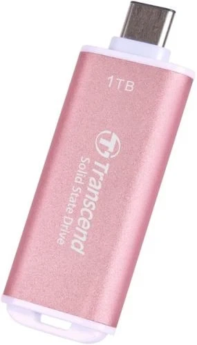 Внешний накопитель SSD, 1Tb, Transcend ESD300, Pink (TS1TESD300P) - Фото 2 Внешний накопитель SSD, 1Tb, Transcend ESD300, Pink (TS1TESD300P) - изображение 2