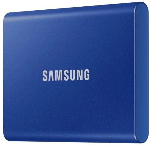 Внешний накопитель SSD, 1Tb, Samsung T7, Blue (MU-PC1T0H/WW) - Фото 2 Внешний накопитель SSD, 1Tb, Samsung T7, Blue (MU-PC1T0H/WW) - изображение 2