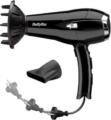 Фен Babyliss D374DE, Black - Фото 2 Фен Babyliss D374DE, Black - зображення 2