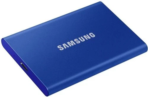 Внешний накопитель SSD, 1Tb, Samsung T7, Blue (MU-PC1T0H/WW) - Фото 5 Внешний накопитель SSD, 1Tb, Samsung T7, Blue (MU-PC1T0H/WW) - изображение 5
