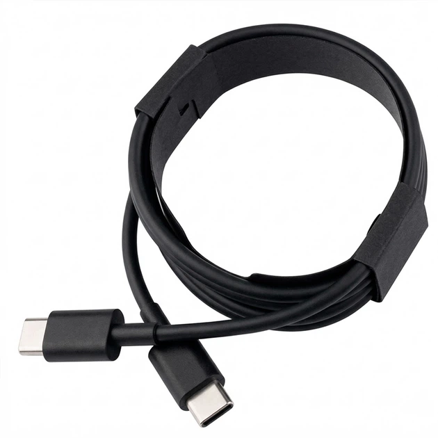 Кабель Type-C to Type-C для швидкого заряджання GS 60W чорний, 1 м - Фото 7 Кабель Type-C to Type-C для швидкого заряджання GS 60W чорний, 1 м - зображення 7