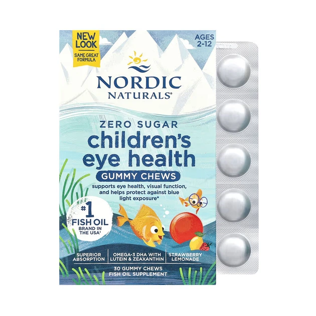 Children's Eye Health - 30 gummies дитячий комплекс для зору для підтримки здоров’я очей, фокусу та захисту від навантаження - Фото 1 Children's Eye Health - 30 gummies дитячий комплекс для зору для підтримки здоров’я очей, фокусу та захисту від навантаження - зображення 1