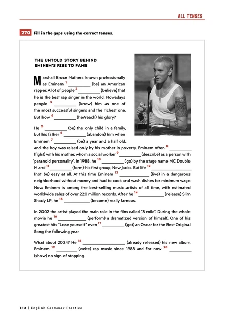 Книга «English Grammar Practice». Автор - Артем Редванський - Фото 5 Книга «English Grammar Practice». Автор - Артем Редванський - изображение 5