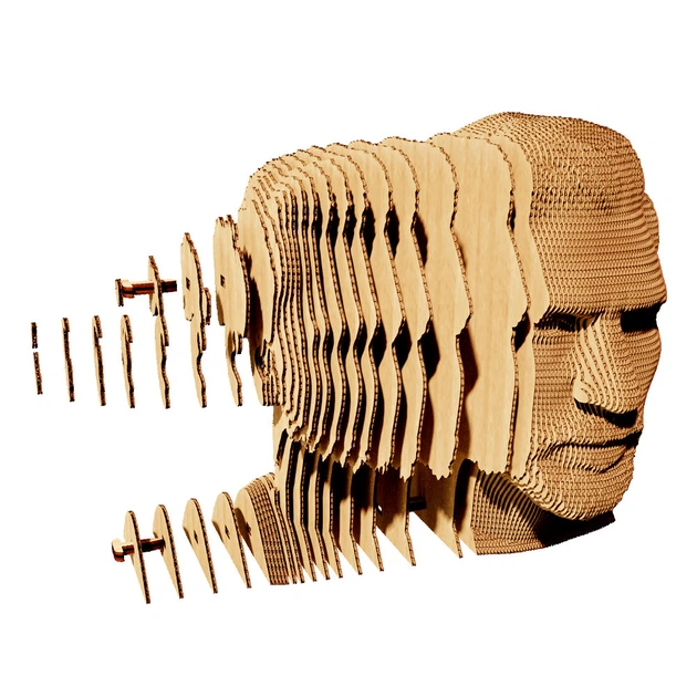 Картонный 3D пазл-конструктор "Cartonic 3D Puzzle LIONEL" Лионель Месси - Фото 4 Картонный 3D пазл-конструктор "Cartonic 3D Puzzle LIONEL" Лионель Месси - изображение 4