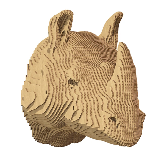 Картонний 3D пазл-конструктор "Cartonic 3D Puzzle RHINO" Носоріг - Фото 2 Картонний 3D пазл-конструктор "Cartonic 3D Puzzle RHINO" Носоріг - зображення 2