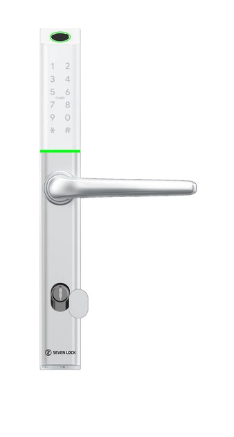 Розумний дверний біометричний замок SEVEN LOCK SL-7763BF white - Фото 10 Розумний дверний біометричний замок SEVEN LOCK SL-7763BF white - изображение 10