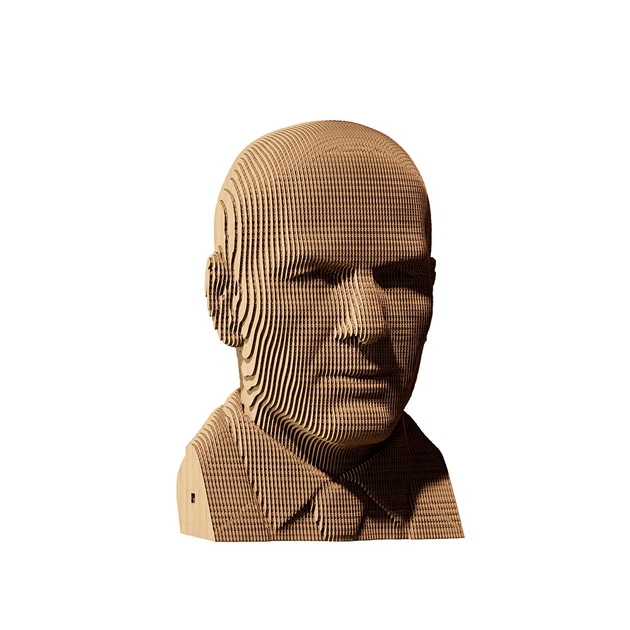 Картонный 3D пазл-конструктор "Cartonic 3D Puzzle ZINEDINE" Зенедин Зидан Футболист - Фото 2 Картонный 3D пазл-конструктор "Cartonic 3D Puzzle ZINEDINE" Зенедин Зидан Футболист - изображение 2