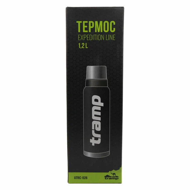 Термос Tramp Expedition Line 1.2 л черный TRC-028-black - изображение 5