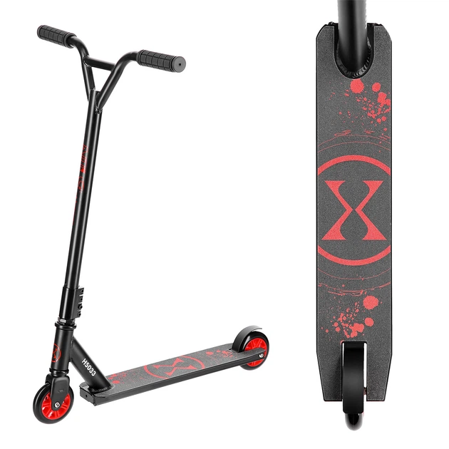 Самокат дитячий Nils Extreme для трюків HS033 Чорно-червоний 16-50-242 (5907695541984) - зображення 2