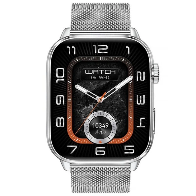 Смарт-часи Wiwu SW08 Smart Watch Silver (789144) - Фото 2 Смарт-часи Wiwu SW08 Smart Watch Silver (789144) - зображення 2