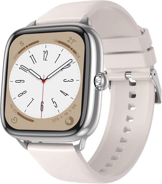 Смарт-годинник Wiwu SW06 Smart Watch Silver (789138) - Фото 3 Смарт-годинник Wiwu SW06 Smart Watch Silver (789138) - изображение 3