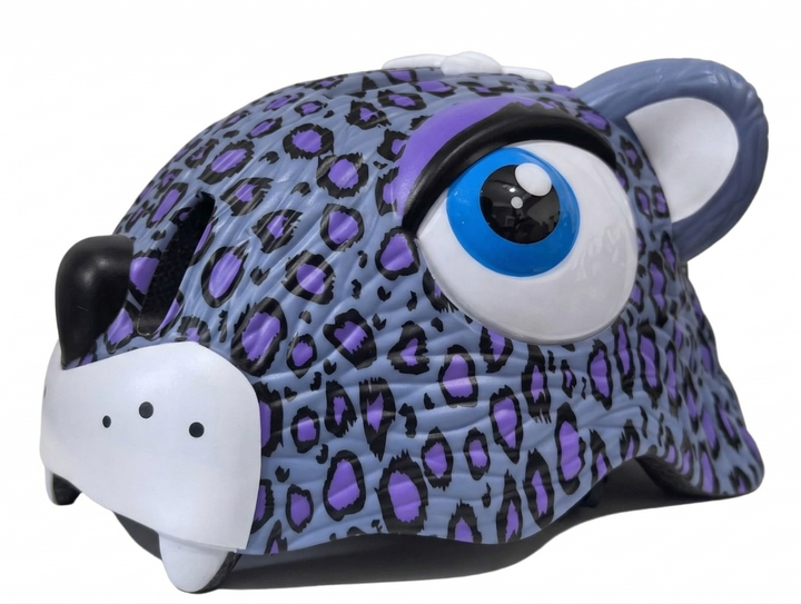 Дитячий шолом для велосипеда Monster Panther Purple 49-55 см - Фото 1 Дитячий шолом для велосипеда Monster Panther Purple 49-55 см - зображення 1