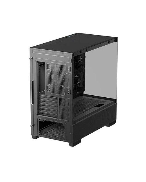 Корпус Deepcool CG380 3F чорний Без БЖ ITX/Micro-ATX/Micro-ATX(Rear Connector); 2x3.5",2+3х2.5" (CG380 3F) - зображення 3