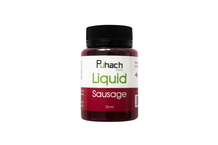 Ліквід Puhach Baits Liquid 70мл - Sausage (8527003017) - Фото 1 Ліквід Puhach Baits Liquid 70мл - Sausage (8527003017) - зображення 1
