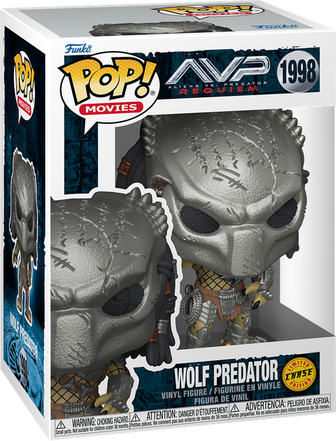 Figurka Funko Pop! Movies: Aliens vs Predator Wilczy Predator 90242 (889698902427) - obraz 3