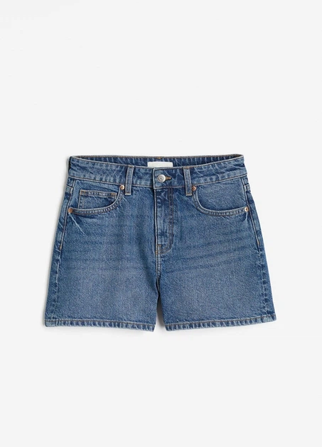 Шорти H&M 11340 Синій 48 (1083) - Фото 3 Шорти H&M 11340 Синій 48 (1083) - изображение 3