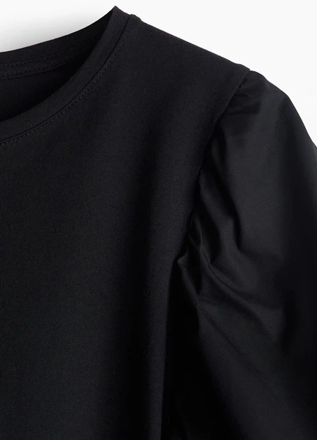 Блуза H&M 11145 Чорний M (982) - Фото 2 Блуза H&M 11145 Чорний M (982) - зображення 2