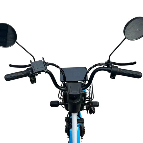 Велосипед с электромотором SPARK BUDDY 14" 48V/500W/12Ah Синий - изображение 5