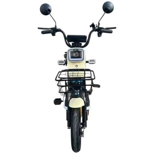 Велосипед с электромотором SPARK BUDDY 14" 48V/500W/12Ah Бежевый - изображение 3