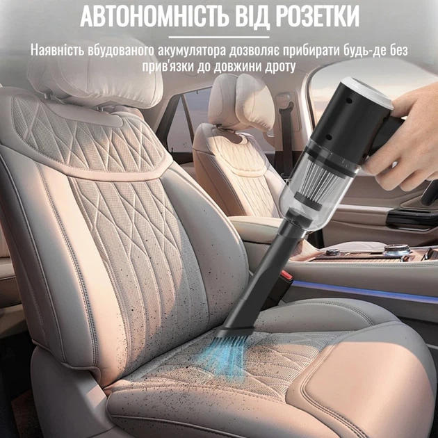 Пылесос для авто Vacuum Cleaner 3 в 1 - изображение 4