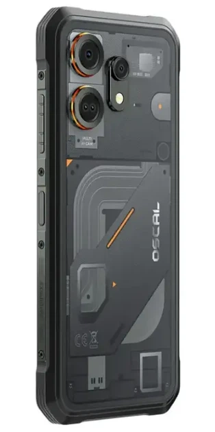 Мобильный телефон Oscal Marine 3 8/256GB Black - Фото 6 Мобильный телефон Oscal Marine 3 8/256GB Black - изображение 6