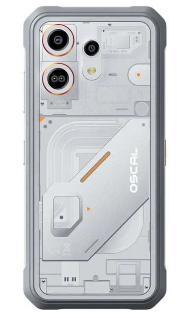 Мобильный телефон Oscal Marine 3 8/256GB White - изображение 4
