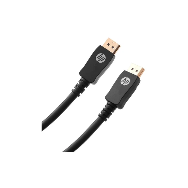 Кабель мультимедійний DisplayPort M to DisplayPort M 2.0m V1.2 4K60Hz black HP (HP_DHC-DP01-2M) - изображение 3