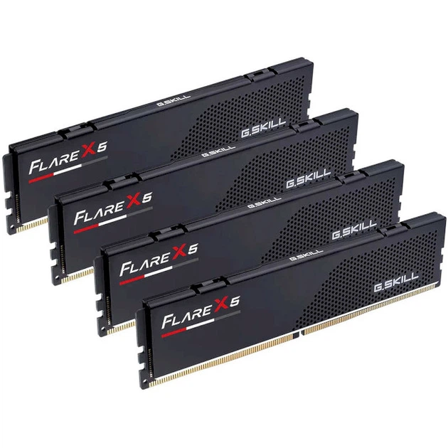 Пам'ять для настільних комп'ютерів G.Skill 256 GB (4x64GB) DDR5 6000 MHz Flare X5 (F5-6000J3444F64GX4-FX5) - изображение 2