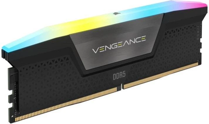 Пам'ять для настільних комп'ютерів Corsair 32 GB (2x16GB) 6400 MHz Vengeance RGB (CMH32GX5M2B6400Z32) - изображение 2