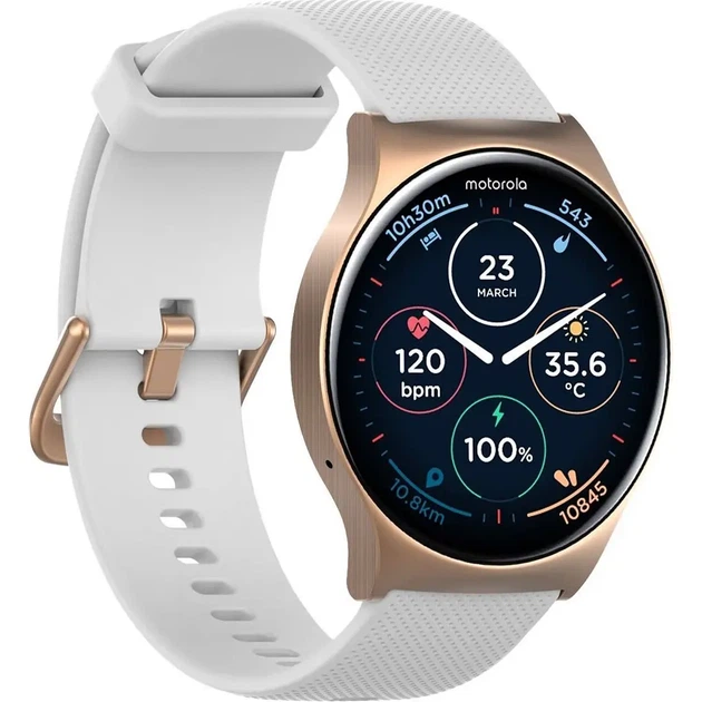 Смарт-годинник Motorola Moto Watch 120 Rose Gold - изображение 4