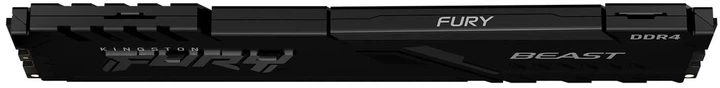 Пам'ять для настільних комп'ютерів Kingston FURY 8 GB DDR4 3200 MHz Beast Black (KF432C16BB/8) - изображение 4