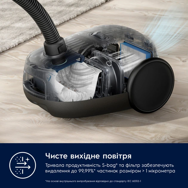 Пылесос ELECTROLUX EB61C1OG 262691 - изображение 10