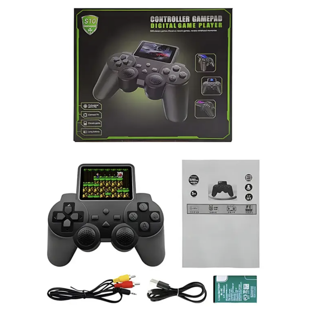 Портативна ретро міні-ігрова приставка Gamepad S10 з 2.4 екраном та 520 іграми ∙ Джойстик-приставка S10 56641/59 - зображення 5