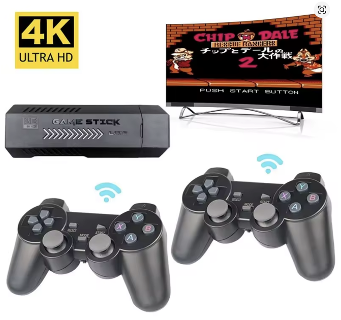 Ігрова приставка X2 Plus Gamestick з двома бездротовими джойстиками ∙ Gamepad-приставка X2 Plus 64GB з підтримкою 4K Ultra HD 56816/9 - зображення 5