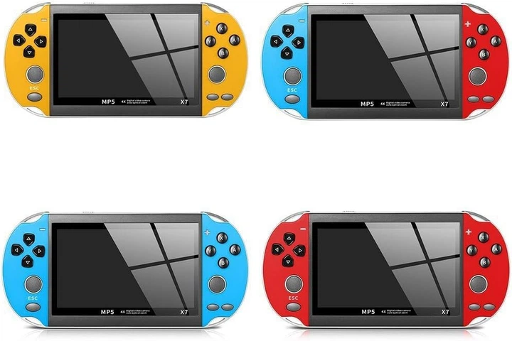 Игровая портативная консоль M7 с 4 3 дюймовым IPS экраном 10000 игр для гейминга и мультимедиа развлечений - изображение 3