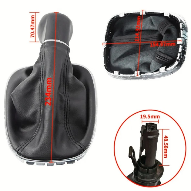 Ручка КПП з чохлом Opel Corsa D (2005-2014) plastic knob (5 Speed) FXOPL-20/5 - Фото 3 Ручка КПП з чохлом Opel Corsa D (2005-2014) plastic knob (5 Speed) FXOPL-20/5 - изображение 3