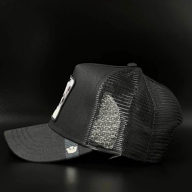 Оригинальная черная кепка с сеткой Goorin Bros.Bandit Trucker 101-2453-VOI01 - Фото 4 Оригинальная черная кепка с сеткой Goorin Bros.Bandit Trucker 101-2453-VOI01 - изображение 4